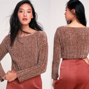 Cropped sweater